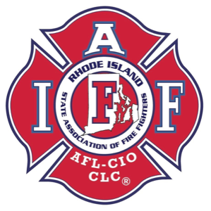Rhode Island State Association of Fire Fighters, IAFF AFL-CIO CLC, logo